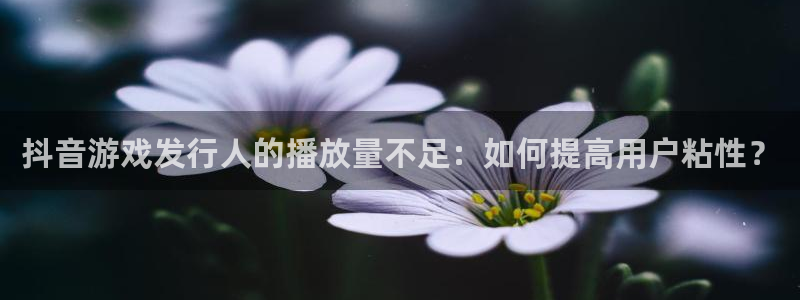 杏耀子的图片：抖音游戏发行人的播放量不足：如何提高用户粘性？